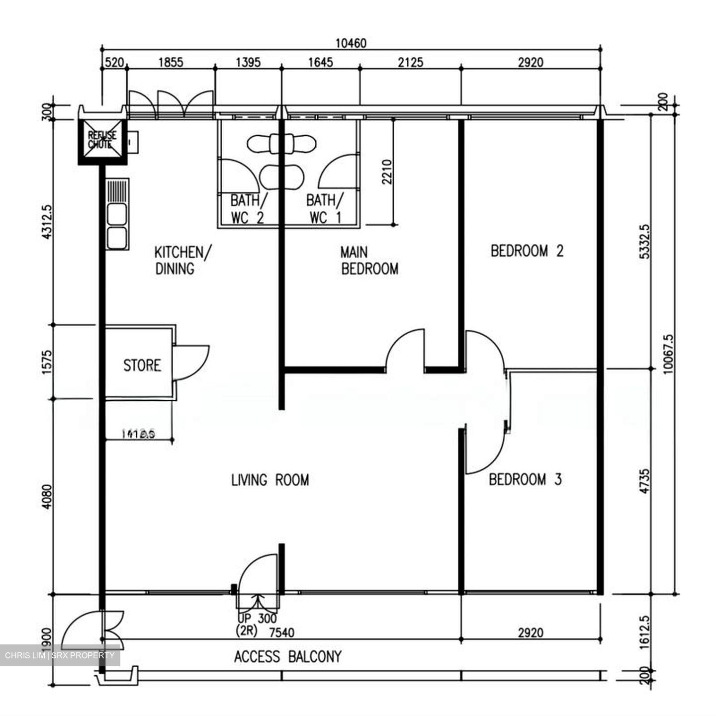 Blk 123 Simei Street 1 (Tampines), HDB 4 Rooms #556455121